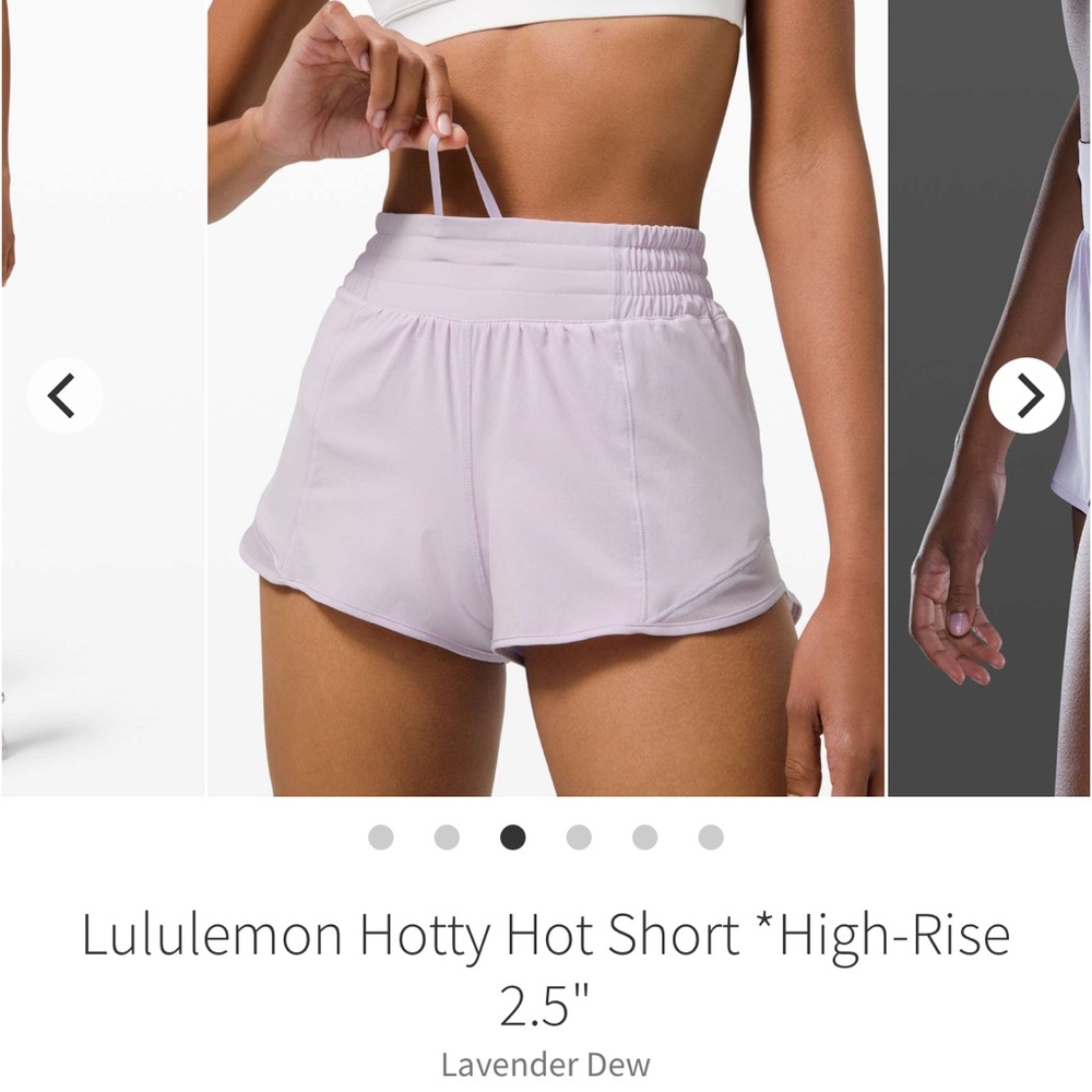 Lululemon Hotty Hot Short High Rise 2.5”